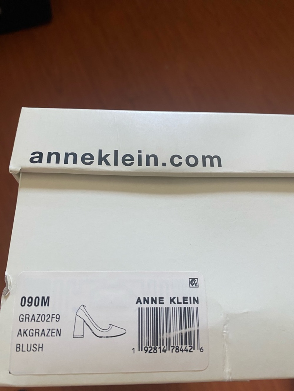 Anne Klein Blush Heeled Pumps